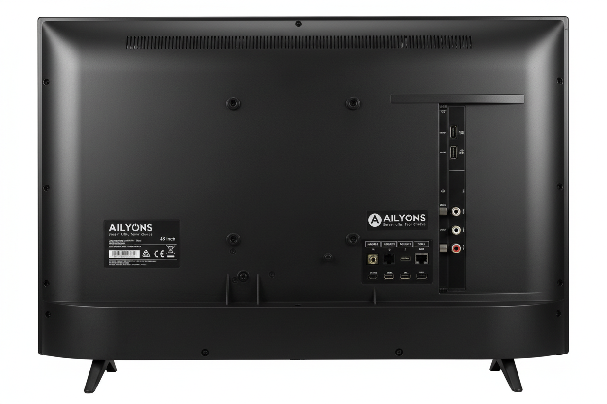 Ailyons 43" Smart TV - HDMI Ports