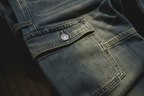 11KM Brand Cargo Jeans Pocket Detail