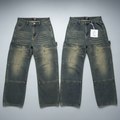 11KM Brand Cargo Jeans Flat Lay