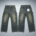 11KM Brand Cargo Jeans Flat Lay