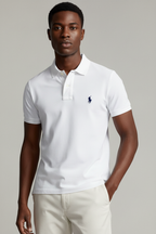 Model wearing Polo Ralph Lauren Polo Shirt