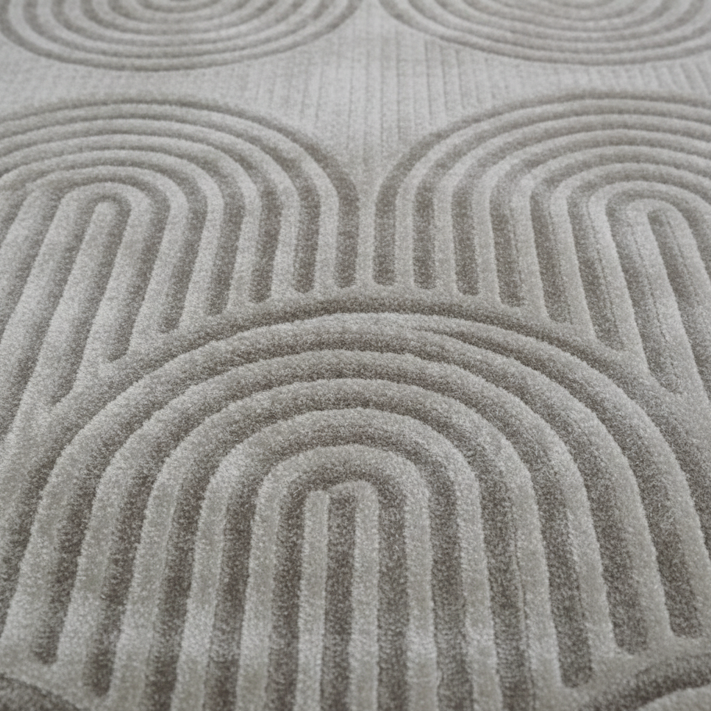 3D Arch Rug - Texture Detail Close Up