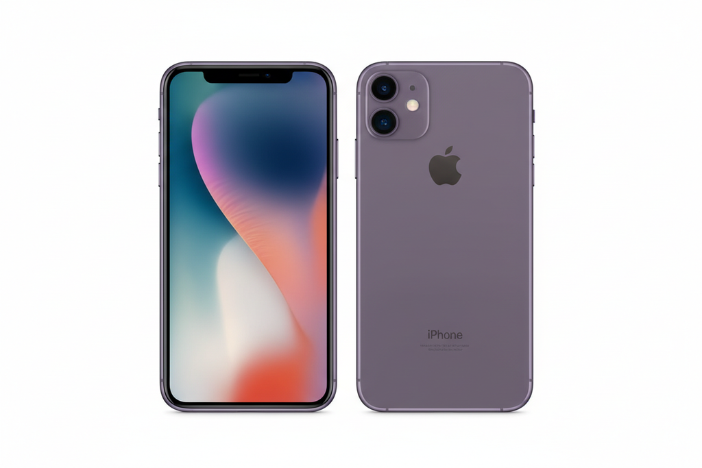 iPhone 11 64GB front and back view