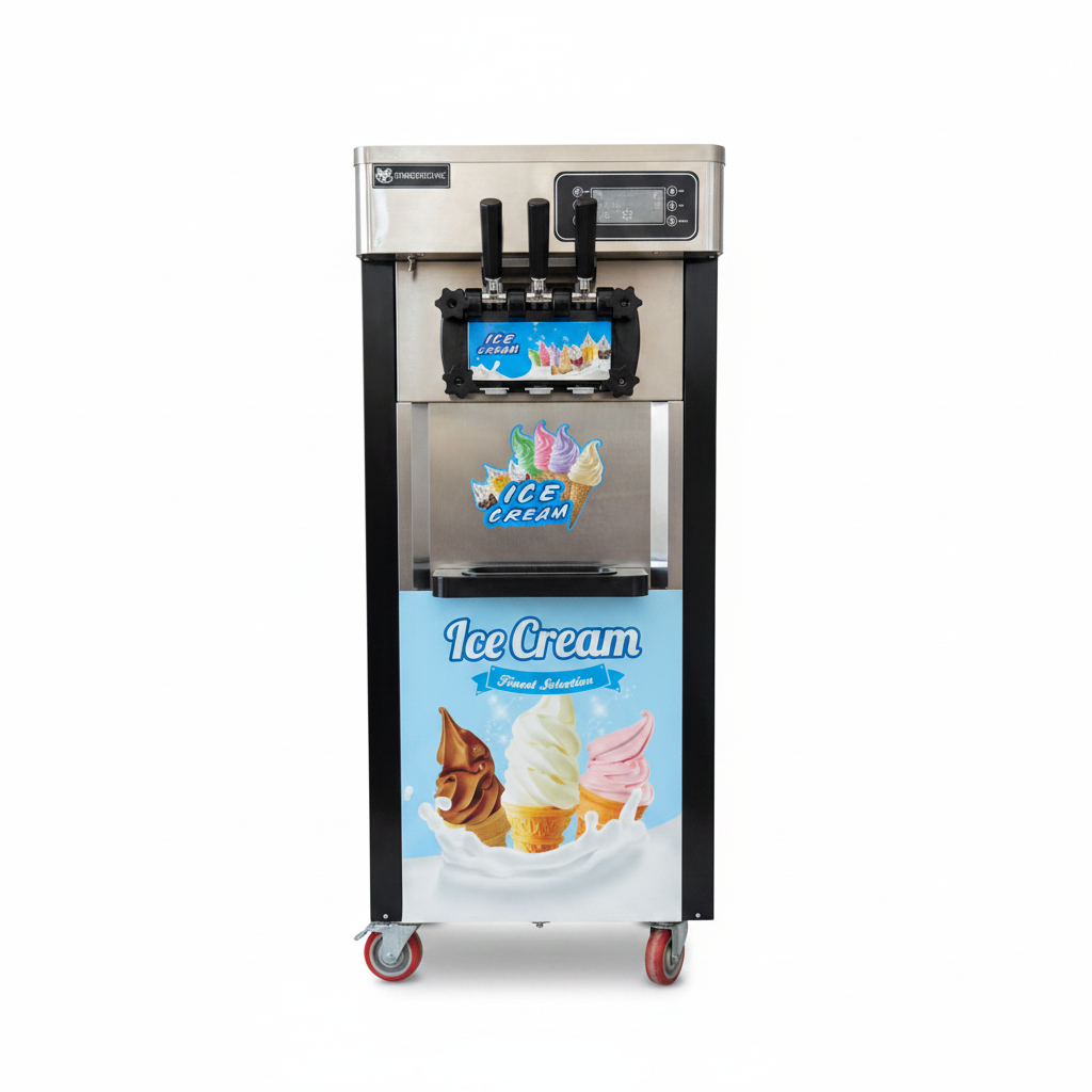 Mashine ya Ice Cream - Mbele