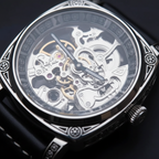 Skeleton Watch - Macro Gear Detail