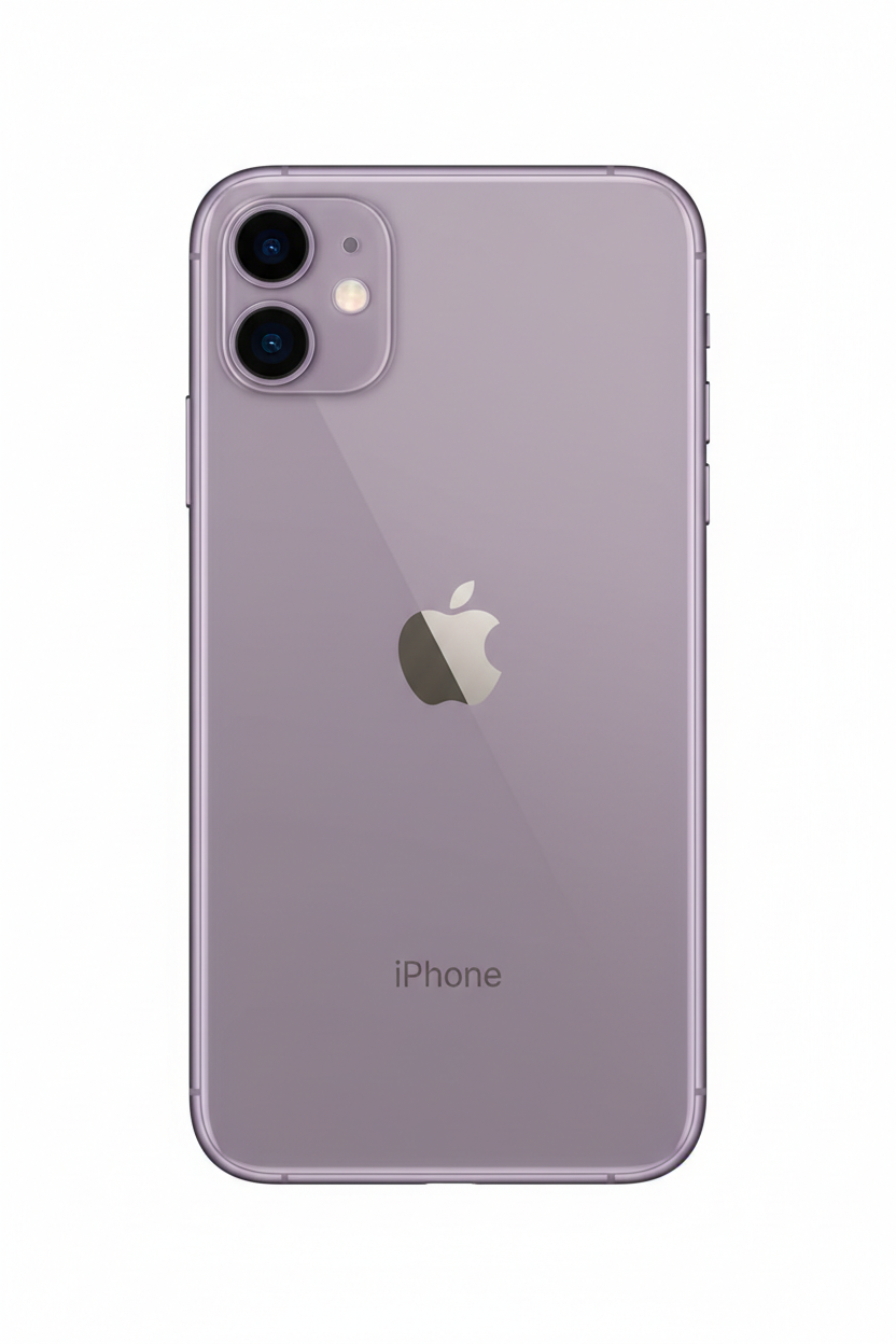 iPhone 11 64GB back view dual camera
