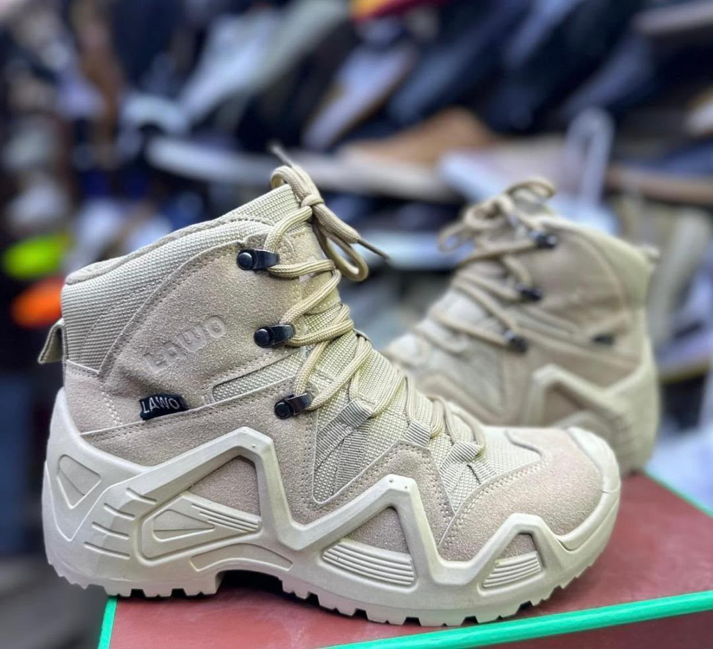 LAWO Tactical Boots - Beige Sand