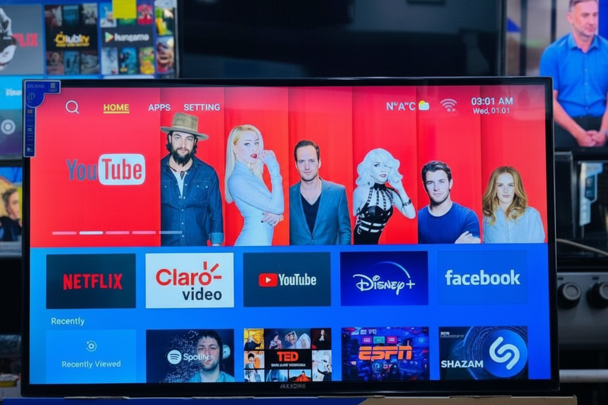 Ailyons 43" Smart TV - Android Smart Screen
