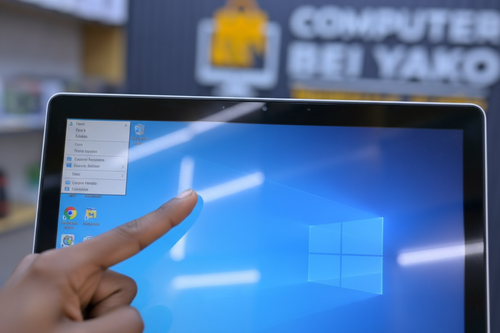 HP EliteBook Touchscreen Close-up