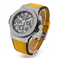 Hublot Yellow Strap Studio Shot