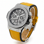 Hublot Yellow Strap Studio Shot