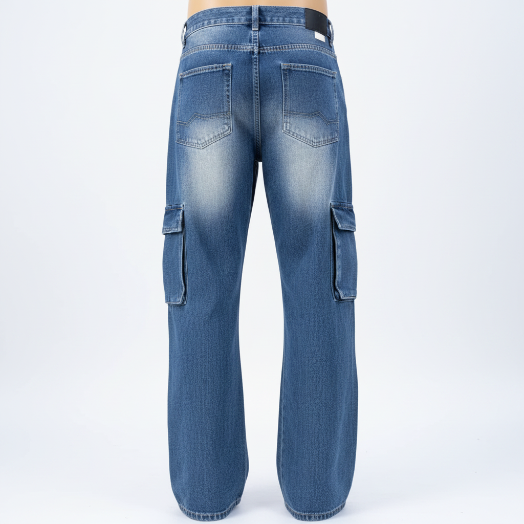 Cargo Jeans - Back View