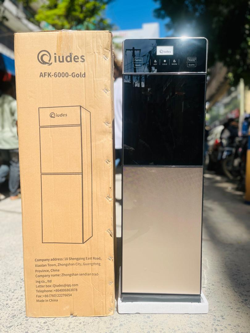 Qiudes AFK-6000-Gold Water Dispenser - Picha ya Asili