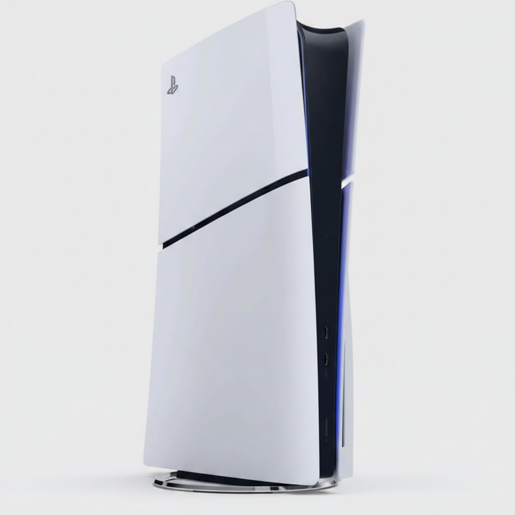 PS5 Slim Front Angle