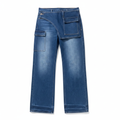 Wrap Waist Jeans - Flat Lay White Background