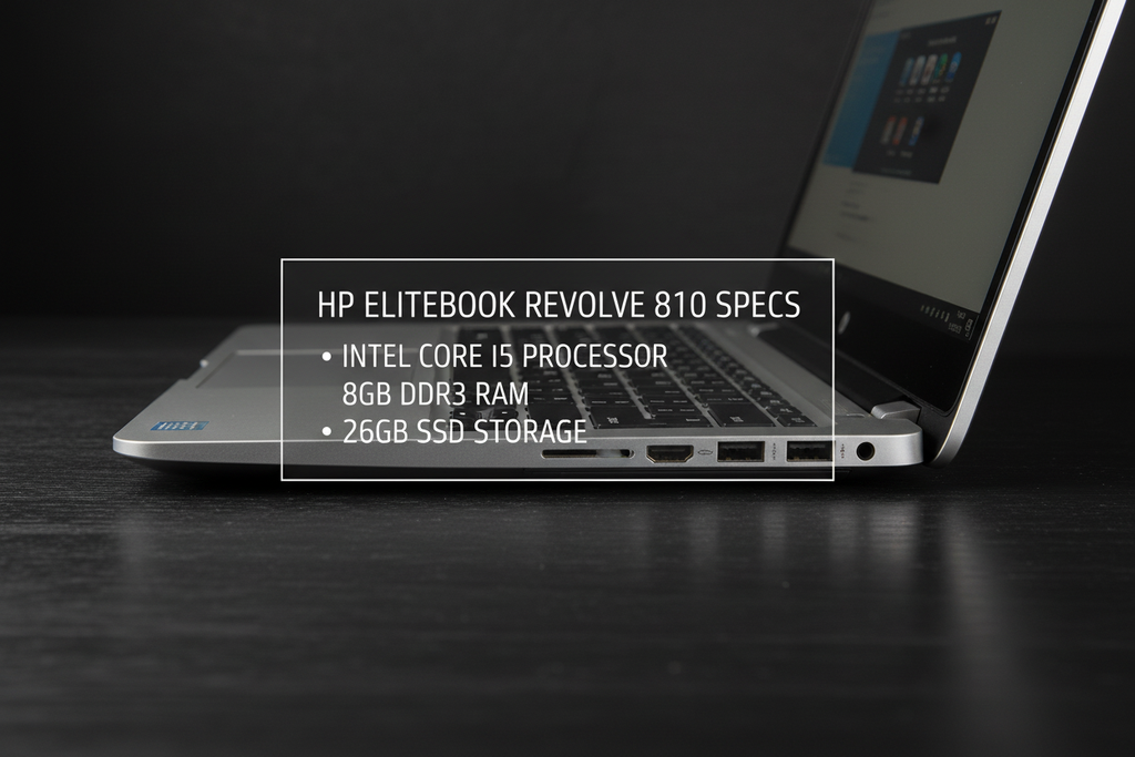 HP EliteBook Ports and Specs