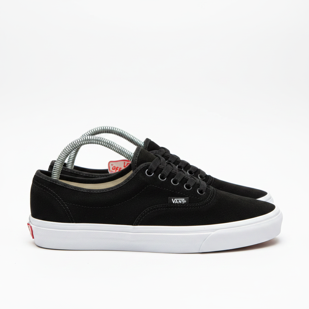 Vans Black Studio Shot